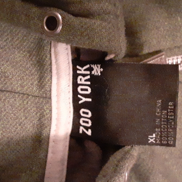 Mens XL zooyork zip up hoodie - Picture 3 of 4